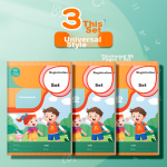 [Essential for the start of school] Faramont 4-pack A5 thickened Chinese style high-value notebook book simple junior high school college students postgraduate entrance examination soft copy book sewing book notepad thickened stitching book - Image 3