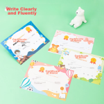 Deli 10 A5/60 sheets kraft paper notebook wireless glue soft copy / notepad / diary work stationery office supplies 7637 - Image 5