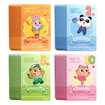 Juvenile companion X Shengli fast folder 20 pieces A4 transparent pull rod folder folder pull rod clip water drop clip data book resume prenatal examination report storage clip paper test paper clip 10mm - Image 8
