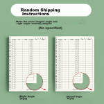 [Essential for learning] 16k22 pages large math book for 3-6 grade primary school students homework book for junior high school students vertical math book thickened notebook draft book Hebei vertical flip book 10 books - Image 3
