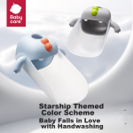 Babycare children's faucet extender baby hand washing water guide sink extender lengthened water guide stardust gray - Image 5