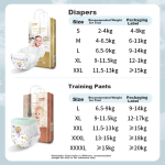 Babycare Camellia Baby Diapers Mini Pack M Size 26 Pieces (6-11kg) Flower Buds Gentle Baby Diapers Non-Wet Breathable - Image 6