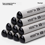 Deli 10 2B hexagonal rod leather head Newsai pencils (mixed) (10/box) painting exam art student sketch gift NS729-2B Children's Day gift for girls - Image 5