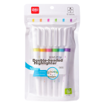 Deli (deli) color double-headed marker pen hook pen marker pen set painting graffiti painting pen 12 colors DL-S571 - Image 8