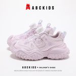 ABC KIDS children's shoes children's running shoes girls versatile sports shoes durable mesh daddy shoes casual shoes 3012 purple 32 - Image 9