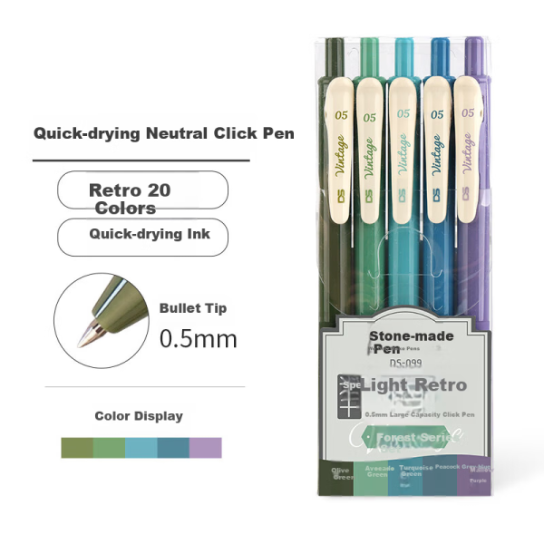 Deli Panda movable lead core student stationery large capacity HB automatic pencil refill 0.7mm 100 pieces/box SH241-07 random colors