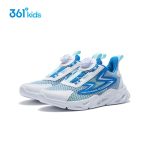 361° children's shoes children's running shoes summer boys and girls 3-14 years old large mesh knob running shoes blue 29 - Image 7