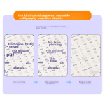[Lowest price on the whole network] Comix diary handbook notepad magnetic buckle high-value notebook elementary school student back-to-school stationery birthday New Year gift female 32K 106 sheets EC301 blue - Image 6