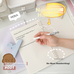 [A must-have for the start of school] Grade 3, Class 2, simple hexagonal pen holder, student stationery, desk storage box, multifunctional office desktop ornaments, off-white, single pack - Image 5