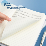 M&G stationery B5/64 sheets of plastic cover notebook notebook high-value error book middle school student postgraduate entrance examination diary indigo dyed 4 books APYSL59Q - Image 7