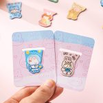 Yuhe cartoon magnetic bookmarks magnetic bookmarks student page clips creative book clips school season stationery 10 pieces 4262 - Image 10