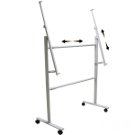 AUCS whiteboard shelf writing board mobile bracket green board blackboard white class bracket bracket advertising board display board blackboard newspaper outdoor publicity board stretchable universal Shelf-2 - Image 7