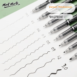 HERO [Graduation Gift] Ballpoint Pen Stationery Fashion Men and Women Business Office Personalized Signature Pen 7006 Black - Image 2