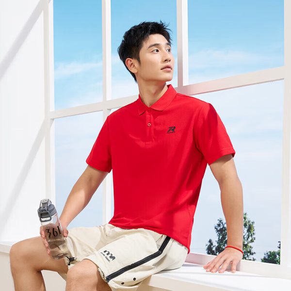 361° short-sleeved men's and women's t-shirts spring and summer couples pure cotton sports loose round neck casual printed tops 632523110-3