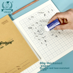 Shuxing 16k thick homework registration book 48 sheets for primary school students to use for grades 1, 2 and 3 to record homework. Cute copying homework record homework book teaching material 3 books - Image 6