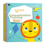 BANGSON 0-3 years old concentration training stickers stickers book boy children's toys girl birthday gift quiet book - Image 7
