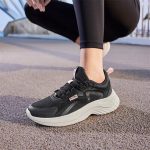 361° sports shoes women's shoes Yunshu 5 spring and summer breathable thick bottom casual daddy shoes female 682516701-1 - Image 3