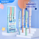 STABILO children's posture correction pen primary school students correct posture calligraphy quick-drying stationery high value large capacity replaceable pen core deep and light powder - Image 2