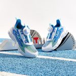 361° children's shoes children's running shoes summer boys and girls 3-14 years old large mesh knob running shoes blue 29 - Image 3