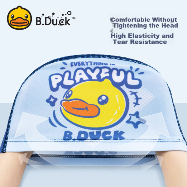 B.Duck little yellow duck children's beach shoes boys and girls swimming shoes non-slip breathable anti-puncture outdoor river trekking shoes
