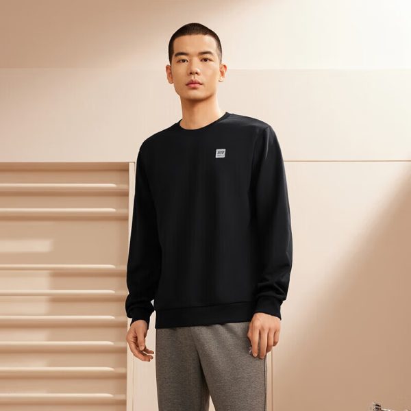 361° sweatshirt men's spring and autumn round neck sports casual wear jacket long sleeve pullover top 652334801D-6