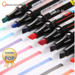 Comix 0.5mm black gel pen soft hand cap gel pen signature pen business fountain pen 30 pieces/box EB13