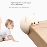 9i9 baby anti-collision corner infant and child anti-bump bag table corner bed corner coffee table right angle protection cartoon 3 pack A321 - Image 3
