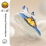 B.Duck little yellow duck children's shoes children's sports shoes boys and girls autumn wear-resistant shock-absorbing lightweight baby shoes 3901 blue rice 28 - Image 5