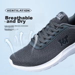 361° sports shoes women's spring and summer ballet shoes mesh casual low-top thick-soled dad shoes 682526769-1 - Image 2