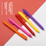 Snow White PVN-159 direct liquid ballpoint pen quick-drying color neutral pen teacher correction red pen signature pen set 0.38mm red 12 pieces/box - Image 5