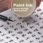 Deli soft-tip ceramic painting pen, color painting, outline, solid color, washable, 5 colors/box SU100 - Image 3