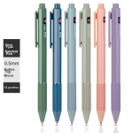 NUSIGN push gel pen black (12 pieces) German creative design imported ink Seiko pen head sheath signature pen office fountain pen NS559 - Image 4