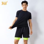 361° swimsuit men's professional quick-drying breathable sports short-sleeved tops large size anti-embarrassment loose hot spring swimming equipment - Image 4