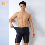 361° swimming trunks men's swimsuit comfortable and embarrassment-free five-point boxer quick-drying non-fitting hot spring professional training equipment - Image 8
