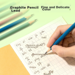 Deli (deli) large capacity flat rod red fluorescent pen student exam review key mark pen office water-based marker handbook graffiti painting available S625 - Image 3