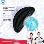 AMOTANG Yimu Tang one-piece alloy chopsticks 5 pairs of macarons - blue household not easy to break D3657 - Image 9