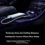 CangHua Applicable to Apple 15/16 Charging Cable Type-C Data Cable 3A Fast Charging Cable USB-C Car Carplay Universal iPhone15/16ProMax Huawei Mobile Phone 2m - Image 3