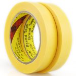 3M 2214 white masking tape high temperature resistant office home decoration daily use car spray masking seamless spray paint fixed protection 10mm*50m*0.085mm single roll - Image 7