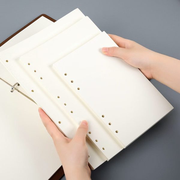 Langjie business notebook book sheepskin surface a5 buckle notepad 240 pages thick book notebook stationery diary office meeting record book can be customized with logo