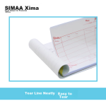 [Super hot sale] SIMAA 10-pack double sales list 36k 175*128mm 20 sets/book XH122 delivery note sales order in and out of warehouse