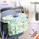9i9 children's electric car safety belt baby safety strap backpack front and back anti-fall reflective strip storage bag A72 - Image 2