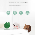 9i9 baby anti-collision corner infant and child anti-bump bag table corner bed corner coffee table right angle protection cartoon 3 pack A321 - Image 4