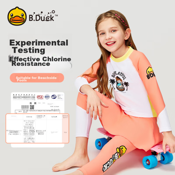 ASK JUNIOR Girls Dress 2025 Summer Thin Medium and Large Children Fashion Solid Color Polo Neck Princess Dress Yellow 130