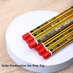 Chinese classic student writing pencil hexagonal rod 12 pieces/box 6181 - Image 4