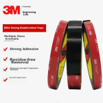 3M 2214 white masking tape high temperature resistant office home decoration daily use car spray masking seamless spray paint fixed protection 20mm*50m*0.085mm single roll