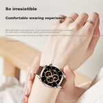 CangHua Applicable to Huawei watch strap genuine leather gt4/gt5/pro/watch4/3pro/gt3pro sports strap new wristband men's 46/48 dial [brown] - Image 2