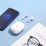 Aigo wireless Bluetooth headset semi-in-ear ultra-long battery life 70 hours gaming sports noise reduction headset compatible with Apple Xiaomi Huawei mobile phone T50 Ice Glaze White - Image 7