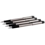 Deli 0.5 quick-drying ST head press neutral pen refill office student water pen signature pen brush pen refill S01/S08/1008/K35 suitable for black 10 pieces/bag SR3398 - Image 6
