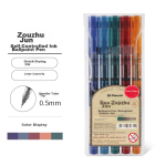 Comix 60 pieces black 0.5mm gel pen signature pen bullet head uncapped office stationery Q009