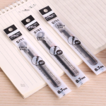 Deli 0.5 click gel pen refill student water pen signature refill S01/S08/1008/K35 suitable for G-5 bullet head black 50 pieces/box 33572 - Image 4